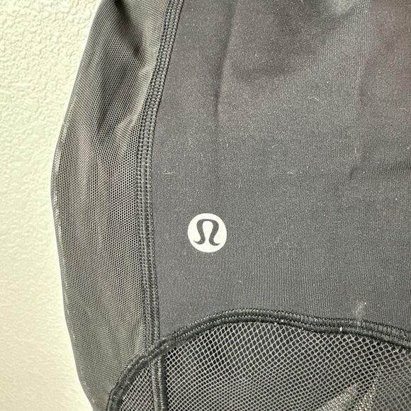 Lululemon Womens Clear The Court Tight 28" Inseam Size 8 Black High Rise - Picture 6 of 8